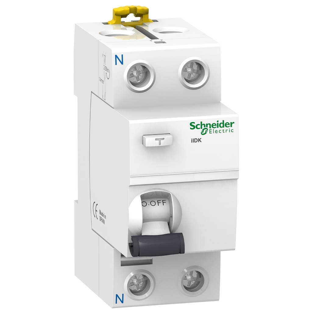 INTERRUPTOR DIFERENCIAL IID 2P 40A 30MA AC RESIDENCIAL SCHNEIDER, SCHNEIDER ELECTRIC