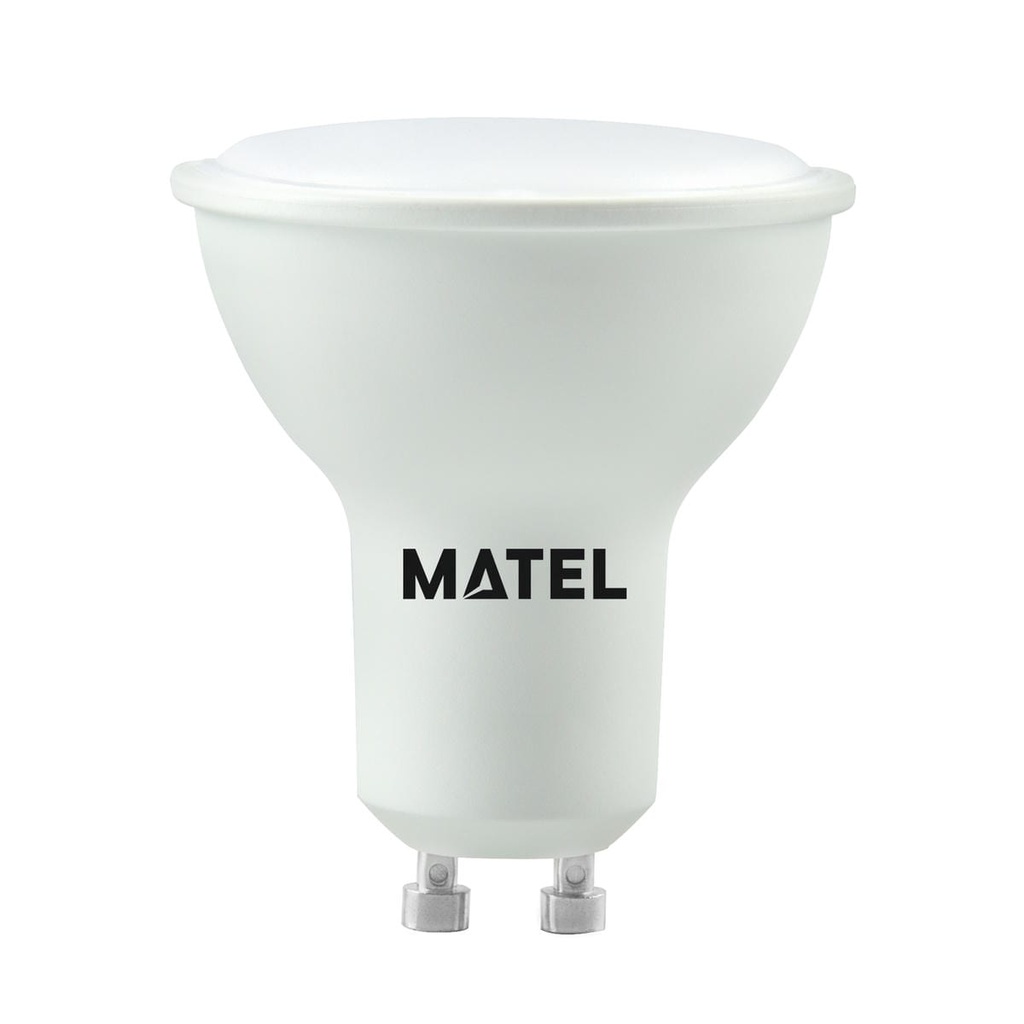 BOMBILLA LED DICROICA 120º GU10 8W 230V CÁLIDA/NEUTRA/FRIA, MATEL