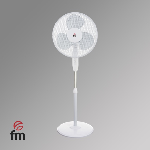 [VP-40] VENTILADOR DE PIE 45W 40 CM FACIL MONTAJE, FM CALEFACCION