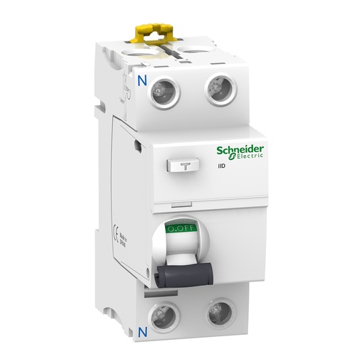 [A9R81263] INTERRUPTOR DIFERENCIAL IID 2P 63A 30MA AC, SCHNEIDER ELECTRIC