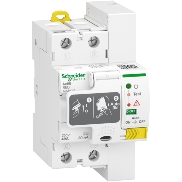 [A9CR1240] RECONECTADOR DIFERENCIAL 40A 30MA REDS, SCHNEIDER ELECTRIC