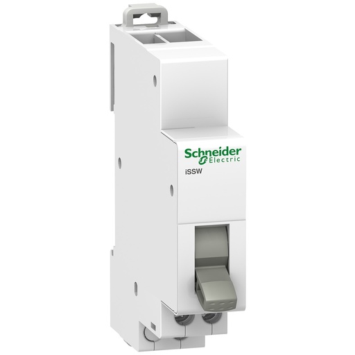 [A9E18070] CONMUTADOR ISSW CM CON 2 POSICIONES 1 CONTACTO 20A 250V, SCHNEIDER ELECTRIC