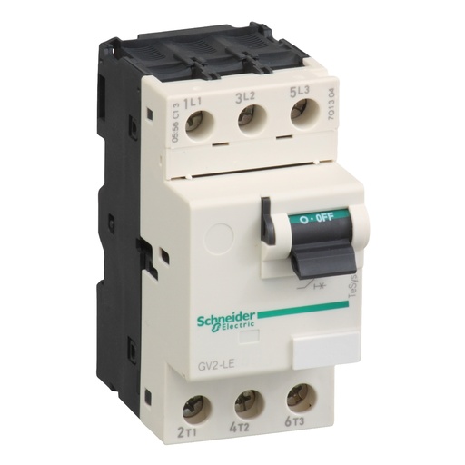 [GV2LE06] SECCIONADOR DISYUNTOR 1.6 A, SCHNEIDER ELECTRIC