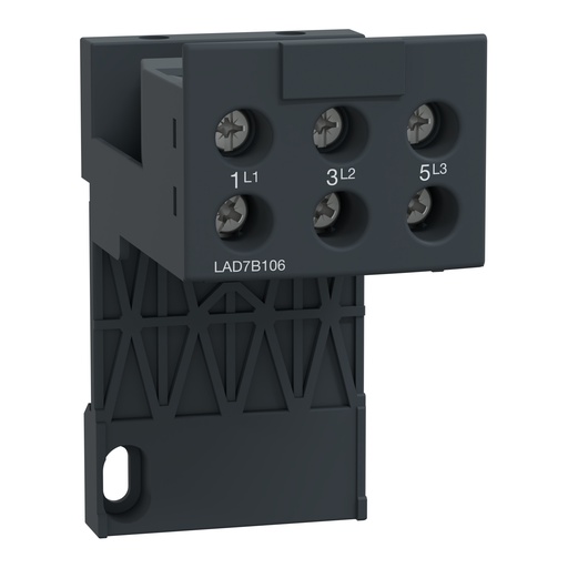 [LAD7B106] BORNE DE CONEXIÓN TORNILLO 3 POLOS, SCHNEIDER ELECTRIC