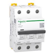 [A9F85350] INTERRUPTOR AUTOMÁTICO MAGNETOTÉRMICO IC60H 3P 50A CURVA-D, SCHNEIDER ELECTRIC