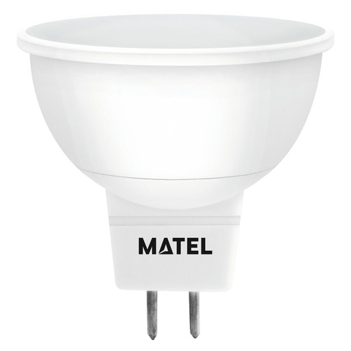 BOMBILLA LED DICROICA 120º MR16 7W 12V CALIDA/NEUTRA/FRIA, MATEL